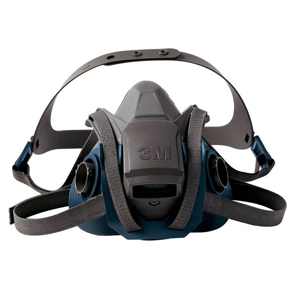 Image of 3M 6502QL Rugged Comfort Quick Latch Half Face Respirator M